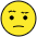 Face With Raised Eyebrow Emoji from OpenMoji Set