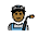 Factory Worker Medium Dark Skin Tone Emoji from OpenMoji Set