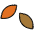Fallen Leaf Emoji from OpenMoji Set