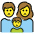Family Emoji from OpenMoji Set