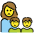 Family Woman Boy Boy Emoji from OpenMoji Set