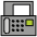 Fax Machine Emoji from OpenMoji Set