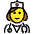 Female Doctor Emoji from OpenMoji Set