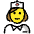 Female Nurse Emoji from OpenMoji Set