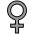 Female Sign Emoji from OpenMoji Set