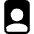 File Person Fill Icon from Bootstrap Set