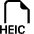 Filetype Heic Icon from Bootstrap Set