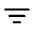 Filter Icon from Bootstrap Set