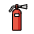 Fire Extinguisher Emoji from OpenMoji Set
