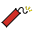 Firecracker Emoji from OpenMoji Set