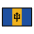 Flag Barbados Emoji from OpenMoji Set