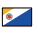 Flag Caribbean Netherlands Emoji from OpenMoji Set