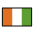 Flag Côte D’ivoire Emoji from OpenMoji Set