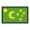 Flag Cocos Keeling Islands Emoji from OpenMoji Set