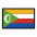 Flag Comoros Emoji from OpenMoji Set