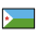 Flag Djibouti Emoji from OpenMoji Set