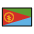 Flag Eritrea Emoji from OpenMoji Set