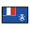 Flag French Southern Territories Emoji from OpenMoji Set