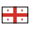 Flag Georgia Emoji from OpenMoji Set