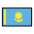 Flag Kazakhstan Emoji from OpenMoji Set