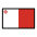 Flag Malta Emoji from OpenMoji Set