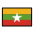 Flag Myanmar Burma Emoji from OpenMoji Set