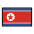 Flag North Korea Emoji from OpenMoji Set