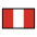 Flag Peru Emoji from OpenMoji Set