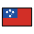 Flag Samoa Emoji from OpenMoji Set