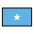 Flag Somalia Emoji from OpenMoji Set