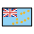 Flag Tuvalu Emoji from OpenMoji Set