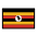 Flag Uganda Emoji from OpenMoji Set