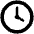 Four Oclock High Contrast Emoji from Fluent Emoji High Contrast Set