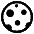 Full Moon High Contrast Emoji from Fluent Emoji High Contrast Set