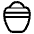 Funeral Urn High Contrast Emoji from Fluent Emoji High Contrast Set