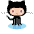 Github Octocat Icon from SVG Logos Set