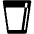 Glass Of Milk High Contrast Emoji from Fluent Emoji High Contrast Set