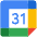 Google Calendar Icon from SVG Logos Set