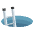 Hole Emoji from EmojiTwo Colors Set
