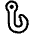 Hook High Contrast Emoji from Fluent Emoji High Contrast Set