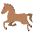 Horse Emoji from EmojiTwo Colors Set