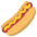 Hot Dog Emoji from EmojiTwo Colors Set