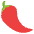 Hot Pepper Emoji from EmojiTwo Colors Set