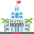 Hotel Emoji from EmojiTwo Colors Set