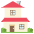 House Emoji from EmojiTwo Colors Set