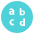 Input Latin Lowercase Emoji from EmojiTwo Colors Set