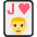 Jack Of Hearts Emoji from EmojiTwo Colors Set