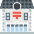 Japanese Post Office Emoji from EmojiTwo Colors Set