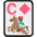 Jockey Card Emoji from EmojiTwo Colors Set