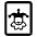 Joker High Contrast Emoji from Fluent Emoji High Contrast Set